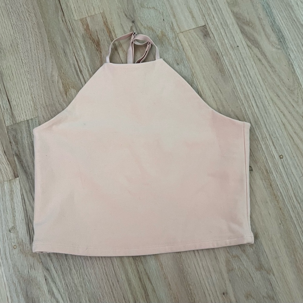 Women’s Abercrombie & Fitch Salmon Halter Top - Size Medium
